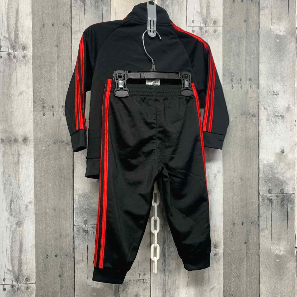 Size 18 Months Black/Red Sport Brand Jacket/Pants