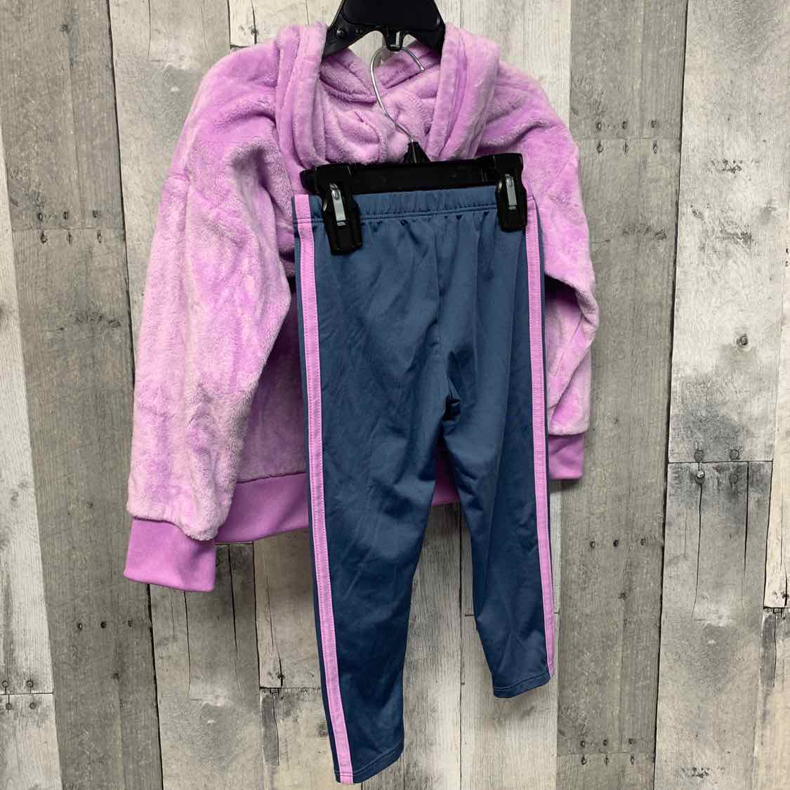 Size 3T Purple/Gray Sport Brand Jacket/Pants