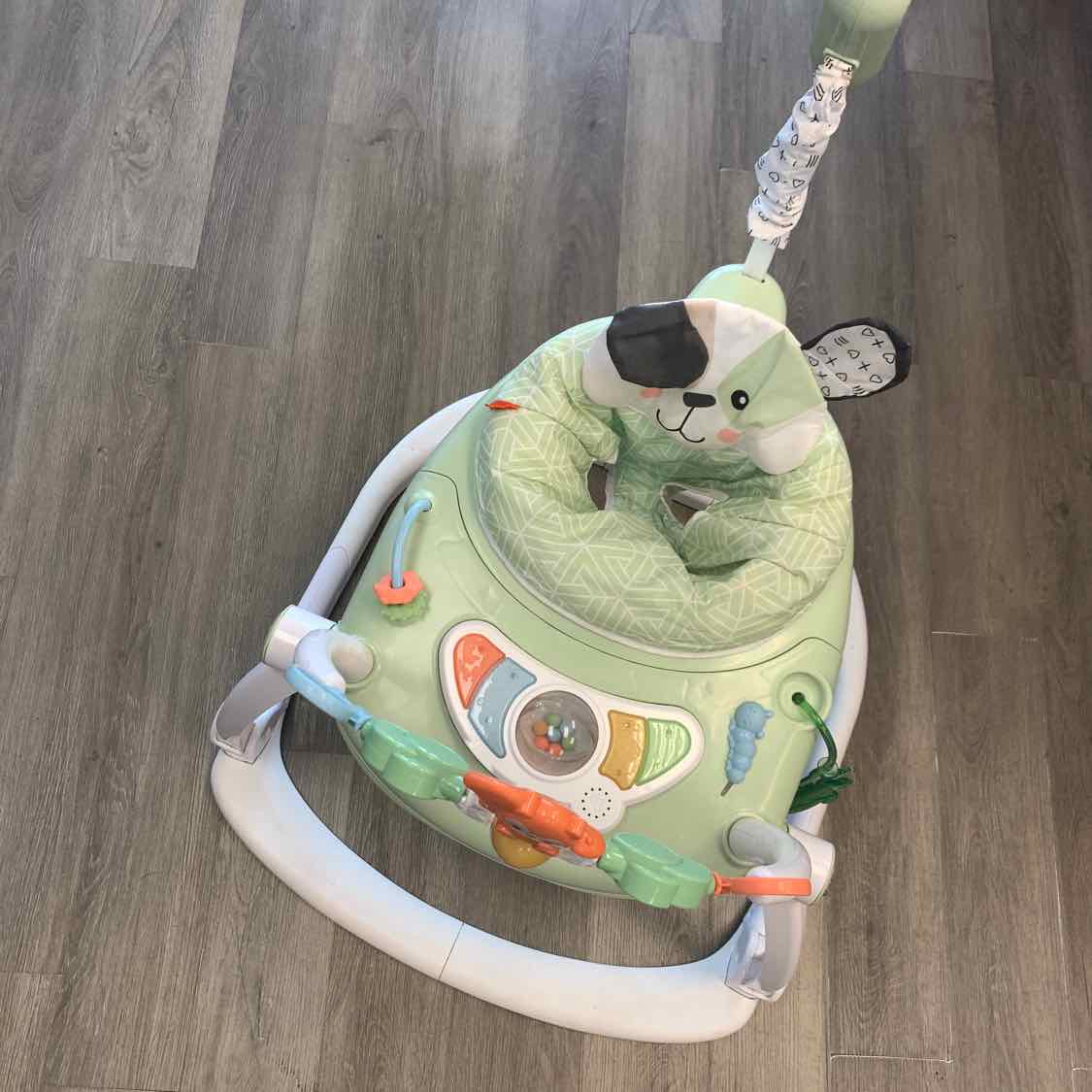 Fisher Price White/Green Jumperoo