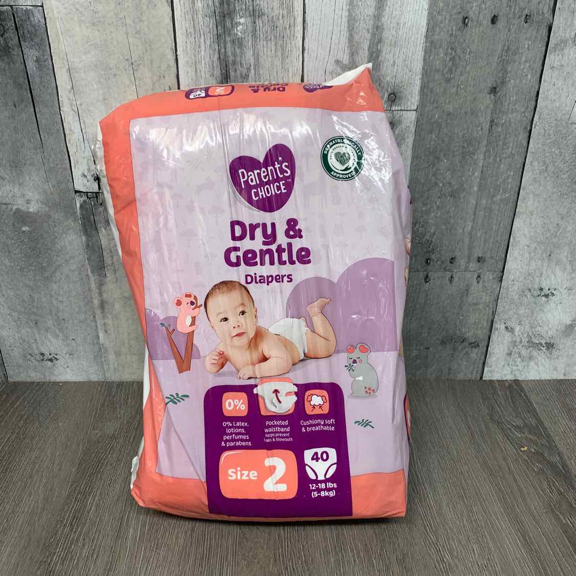 Diaper Size 2 Parents Choice Disposable Diapers