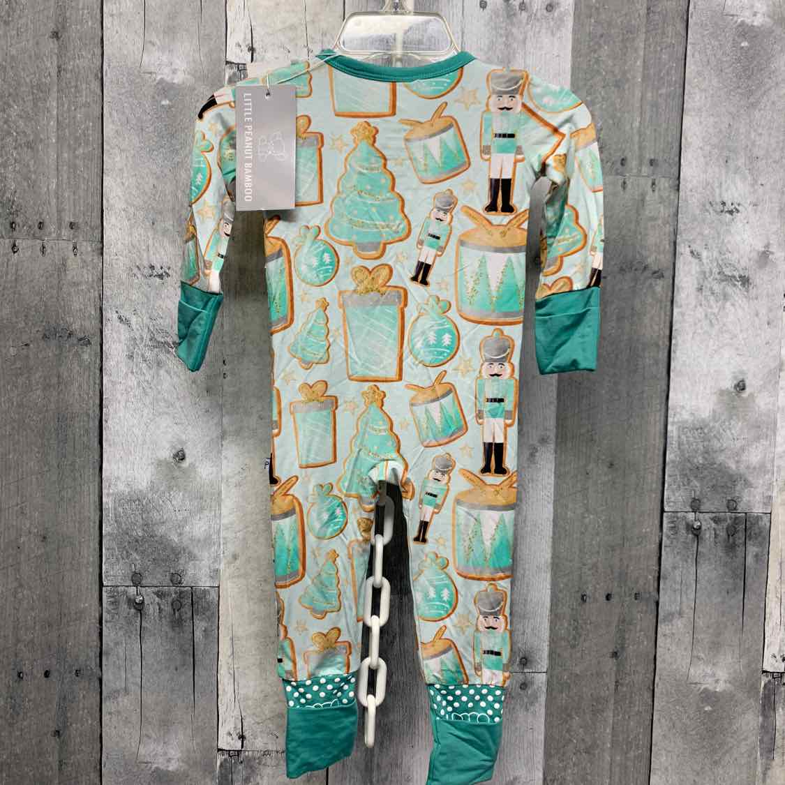 Size 0-3 Months Teal Boutique Brand Romper