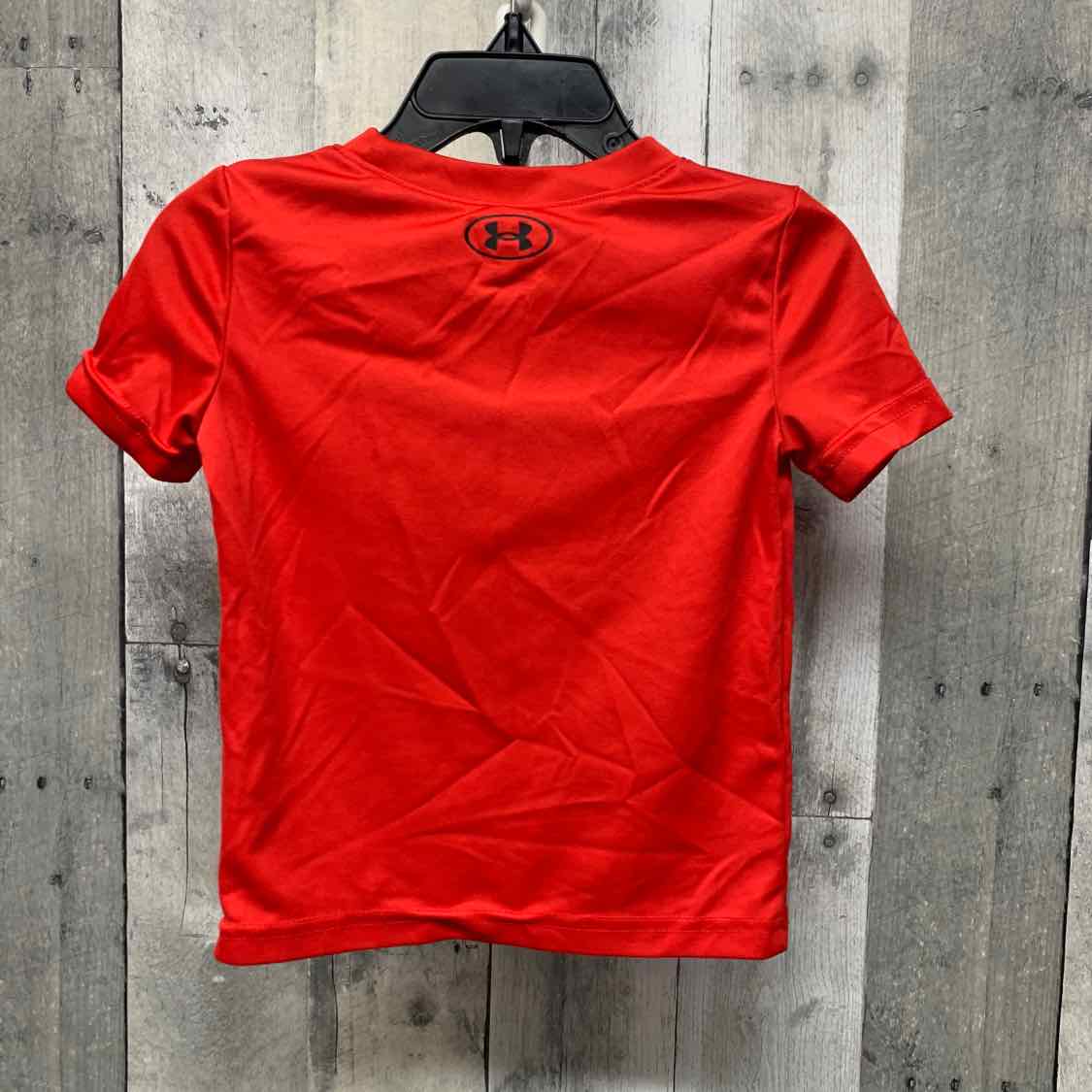 Size 18 Months Red Graphic Sport Brand Short Sleeve Shirt - OodlesCB