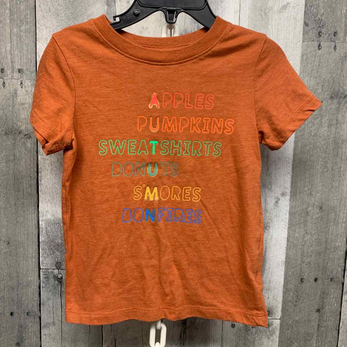 Size 2T Brown Graphic Cat & Jack T Shirt