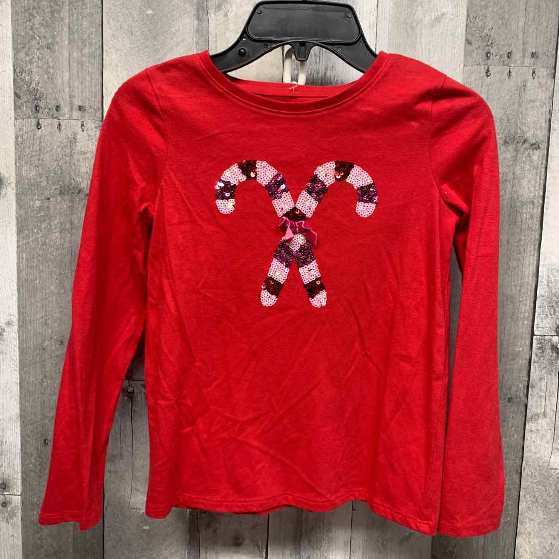 Size 7 Red Graphic Jumping Beans Long Sleeve Shirt