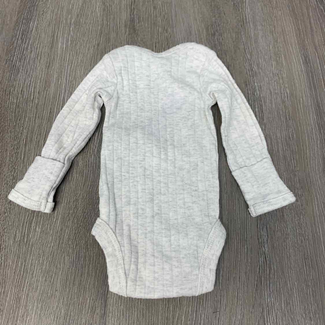Size Preemie Gray Child of Mine Bodysuit