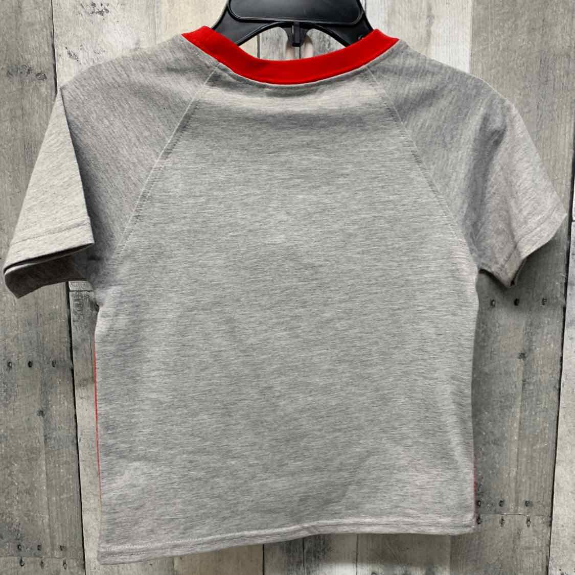 Size 5 Gray/Red Boyz Wear T Shirt