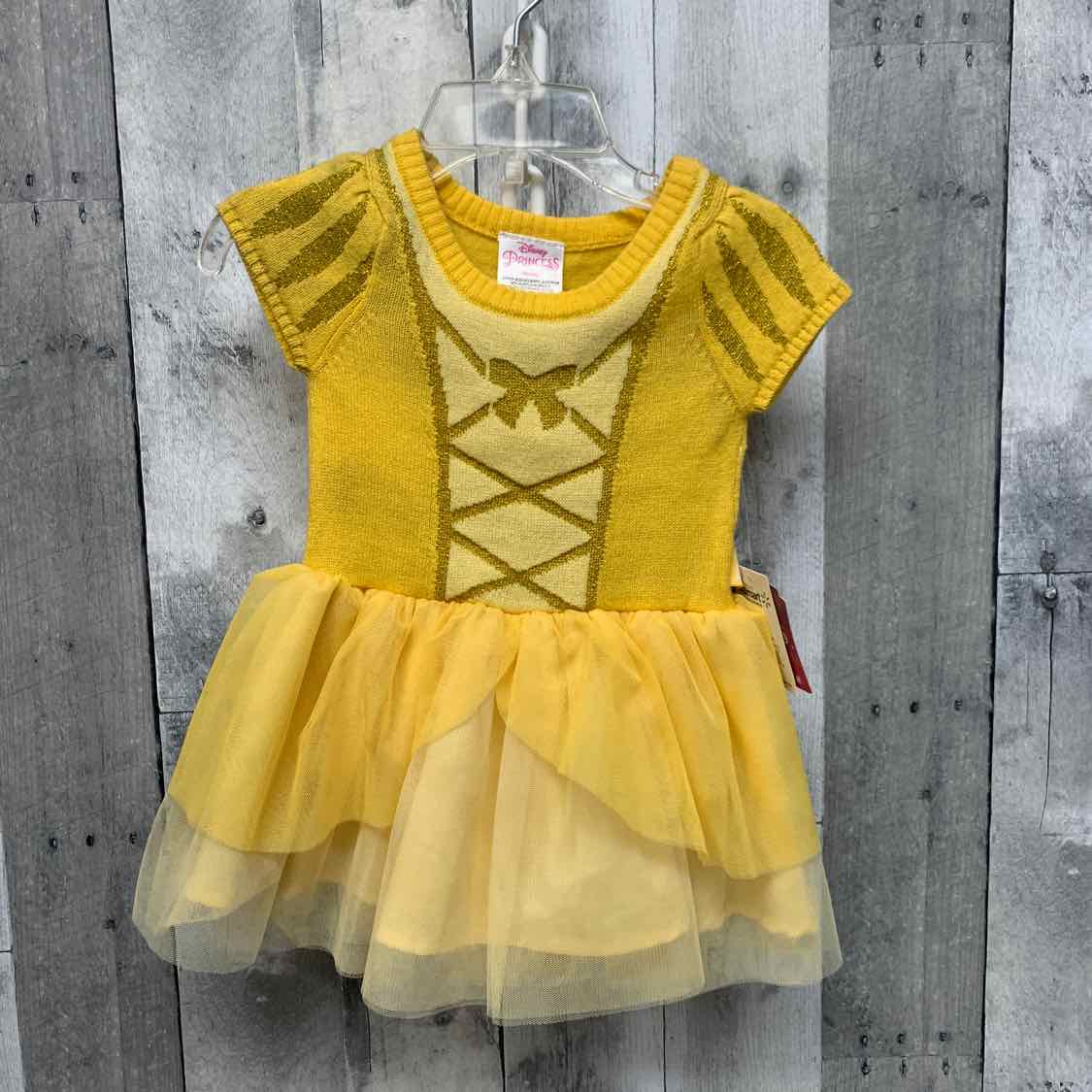 Size 12 Months Yellow Disney Dress