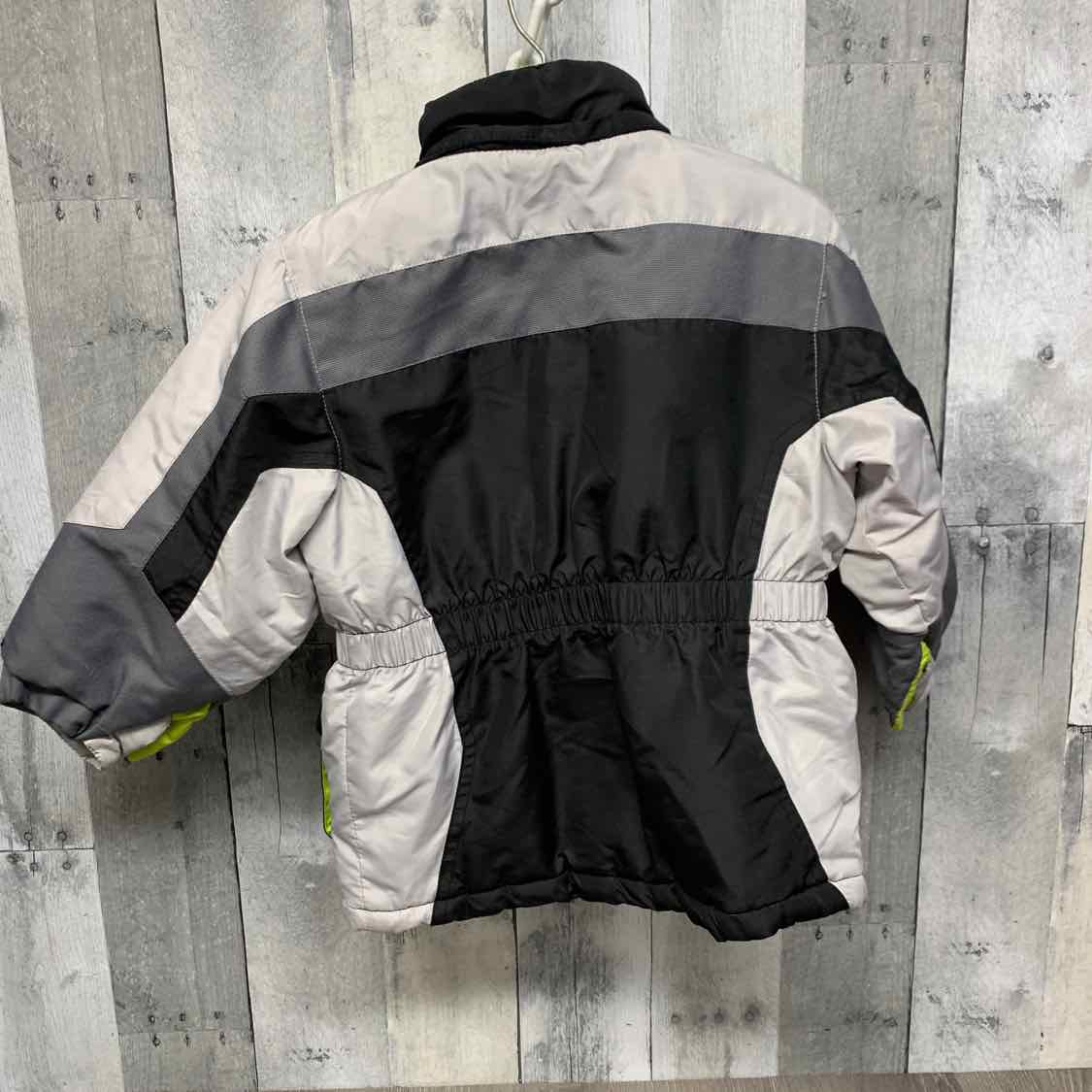Size 2T Gray/Black Osh Kosh Snow Jacket