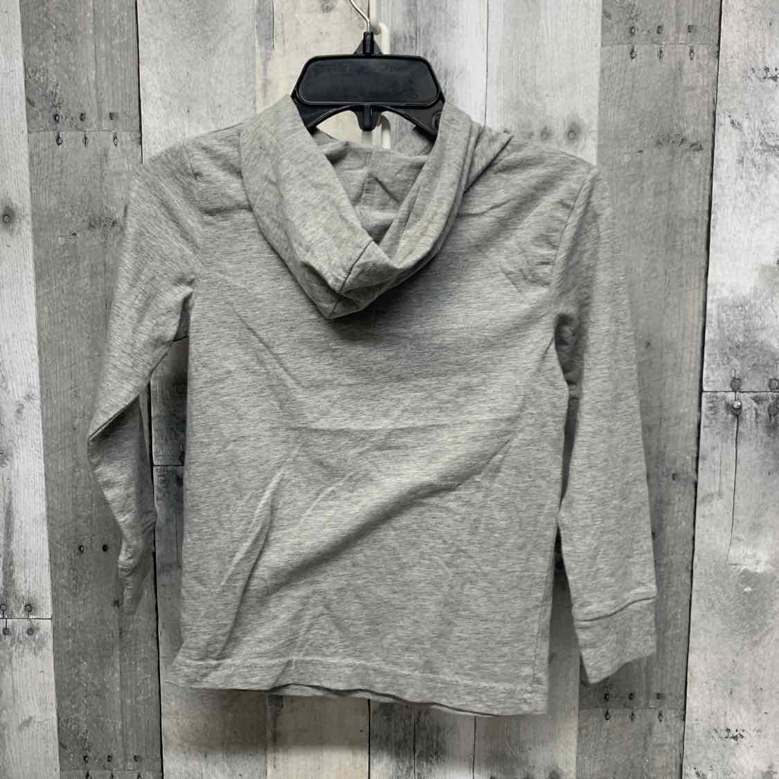 Size Large Gray Sport Brand Long Sleeve Shirt