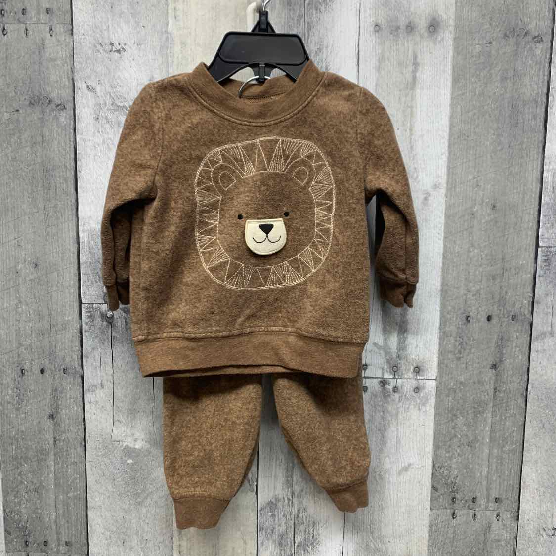 Size 3-6 Months Brown Carter's Shirt/Pants