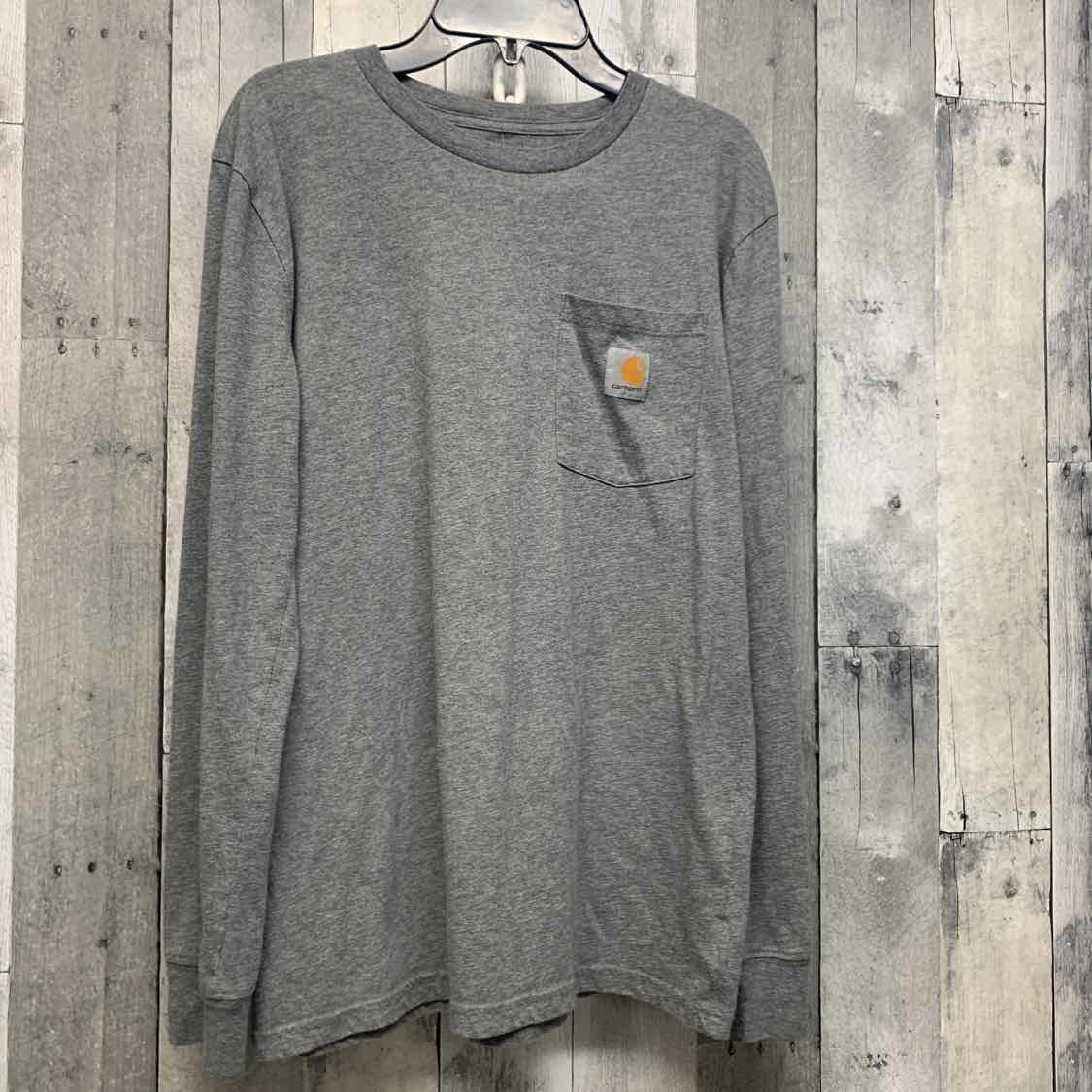 Size 14/16 Gray Carhartt Long Sleeve Shirt