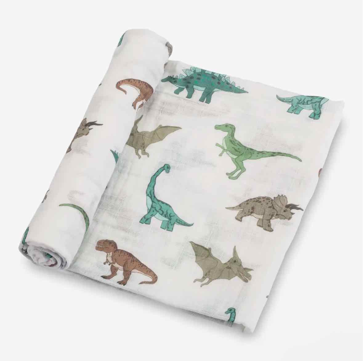 LollyBanks T-Rexcellent Day Dino Receiving Blanket