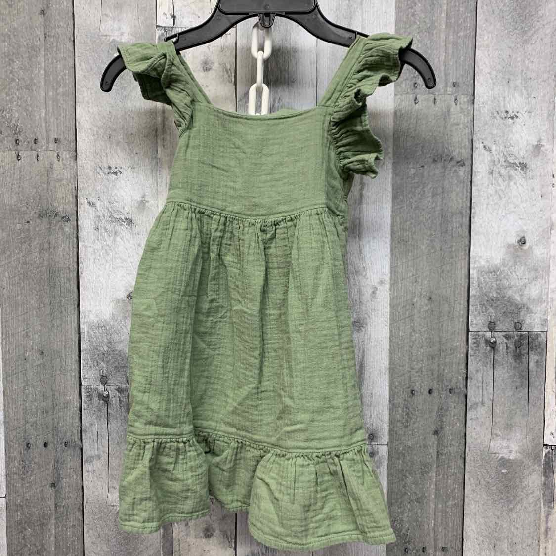 Size 3T Green Cat & Jack Dress