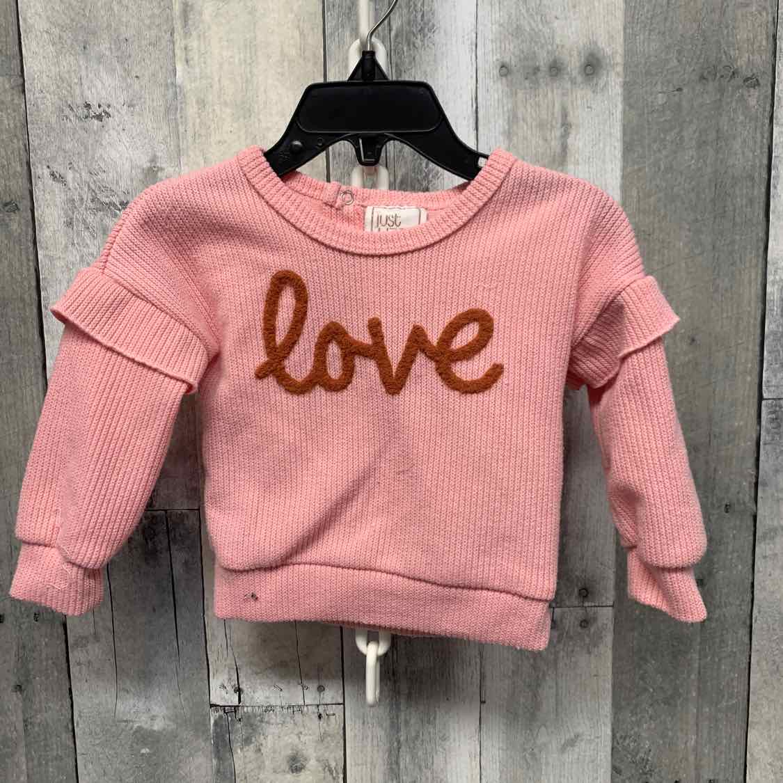 Size 18 Months Pink/Brown B Brand Long Sleeve Shirt