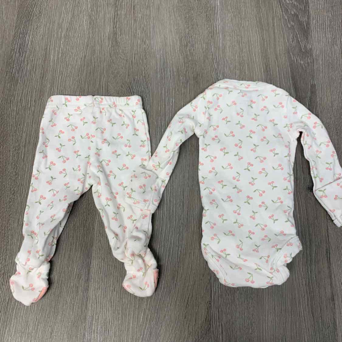 Size Preemie White Print Just One You Shirt/Pants