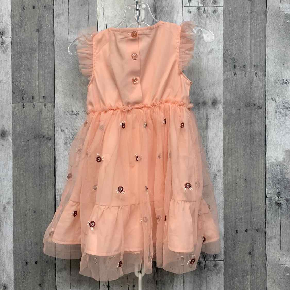Size 18 Months Peach Daisy Fuentes Dress