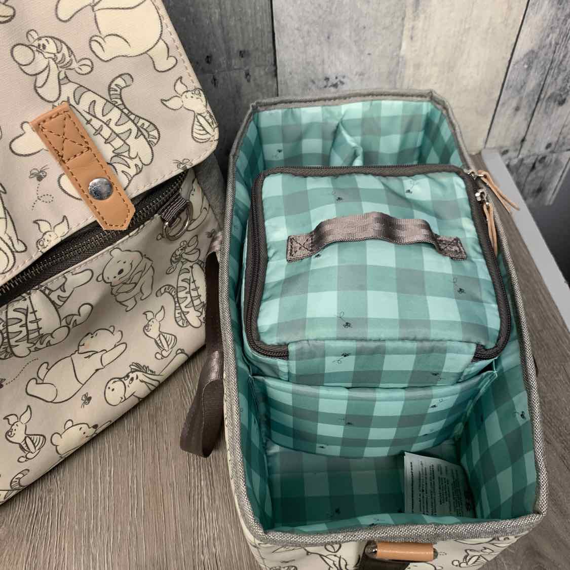 Petunia Pickle Gray Print Disney Diaper Bag