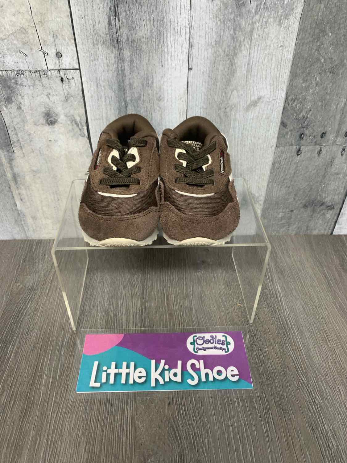 Size 5 Brown/Tan Reebok Sneakers