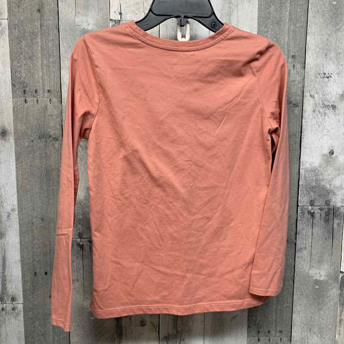 Size 10/12 Pink Graphic Holiday Brands Long Sleeve Shirt