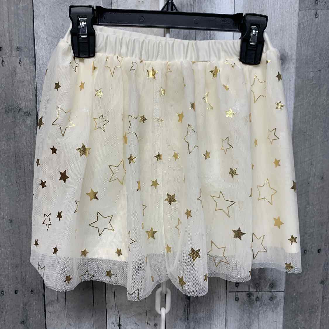 Size 4/5 Ivory/Gold Holiday Brands Skirt