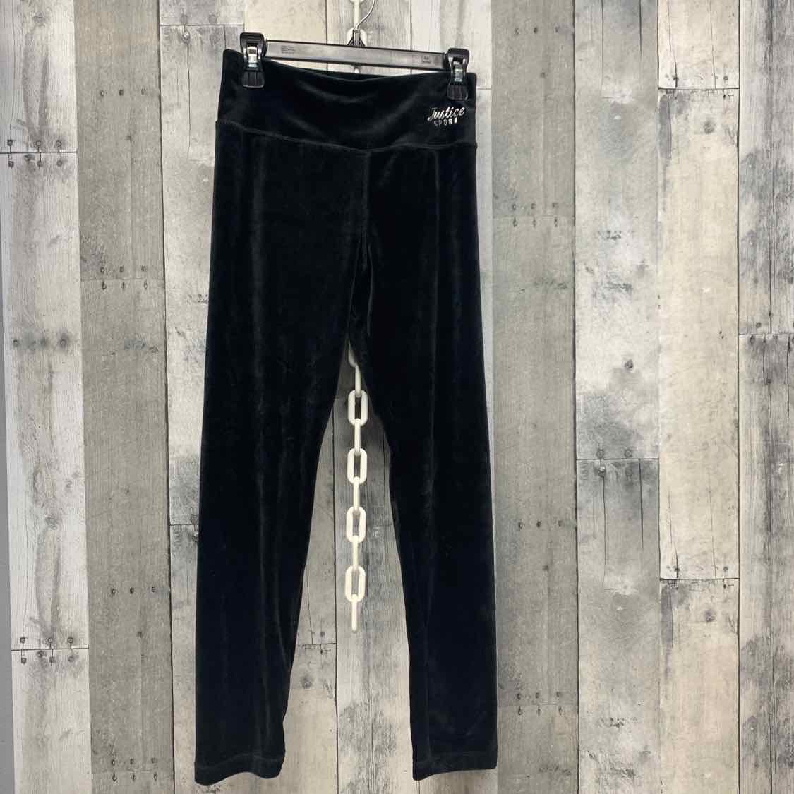 Size Medium Black Justice Athletic Pants