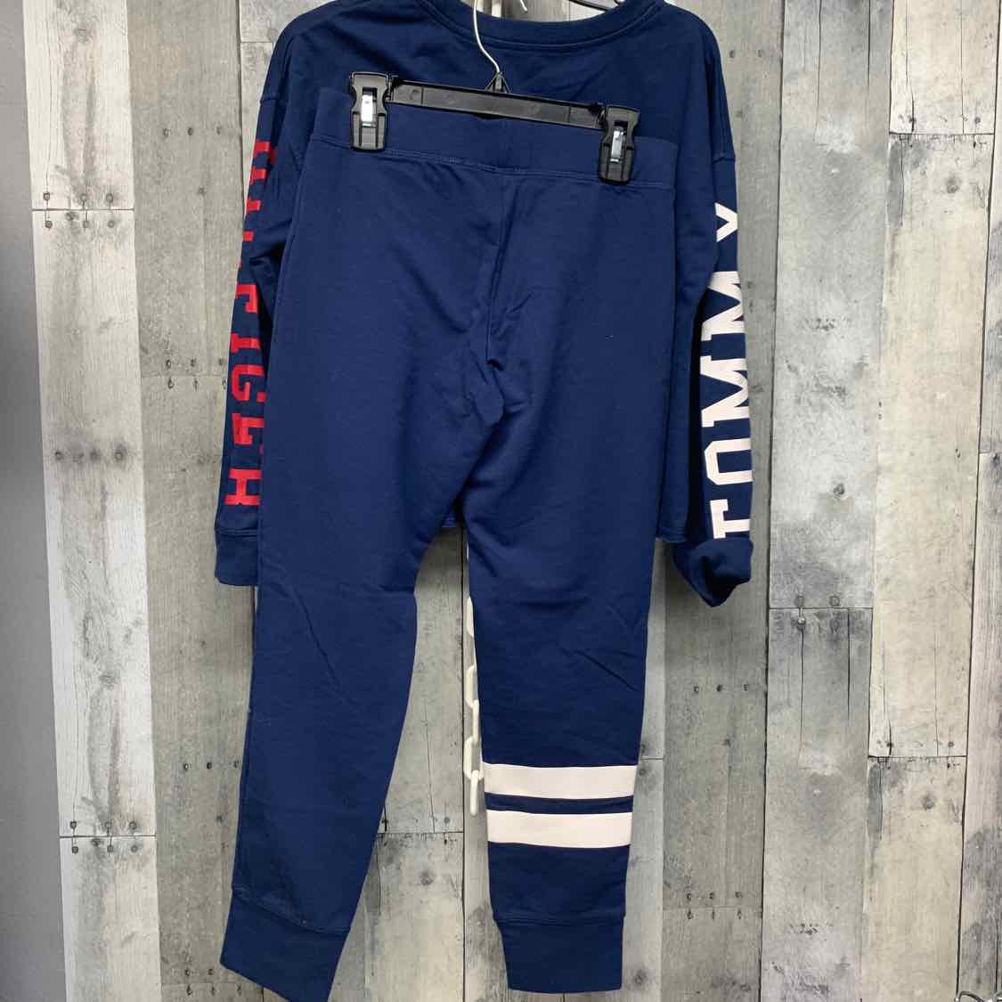 Size Medium Navy/Red Tommy Hilfiger Shirt/Pants