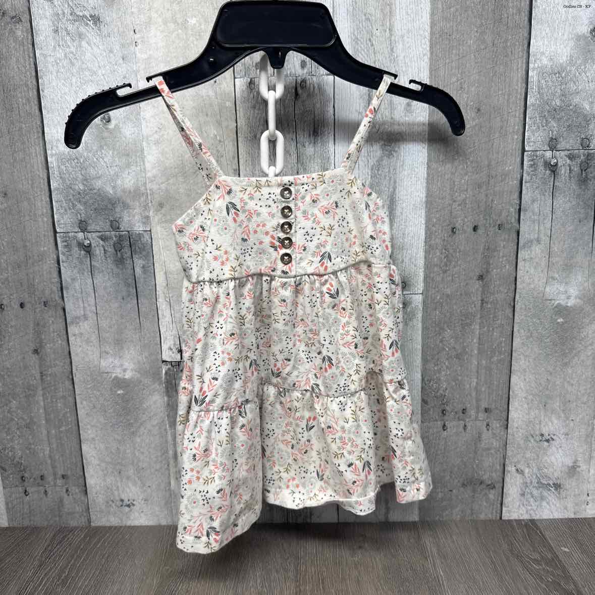 Size 4T White/Pink B Brand Tank Top