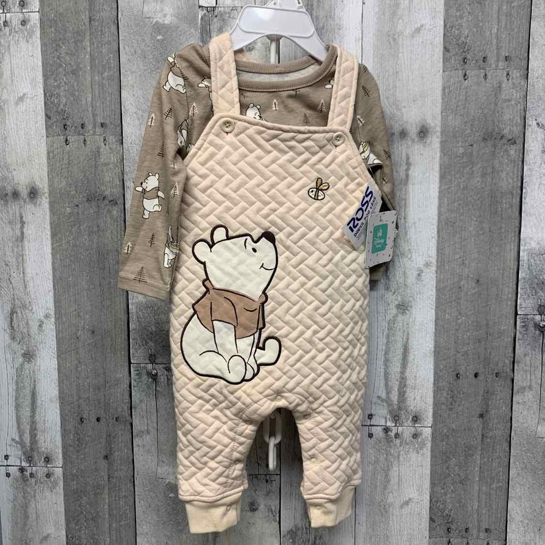 Size 6-9 Months Tan Graphic Disney Shirt/Pants