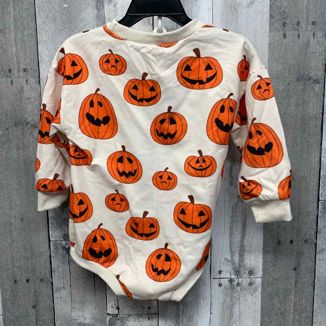 Size 18-24 Months Ivory/Orange B Brand Romper