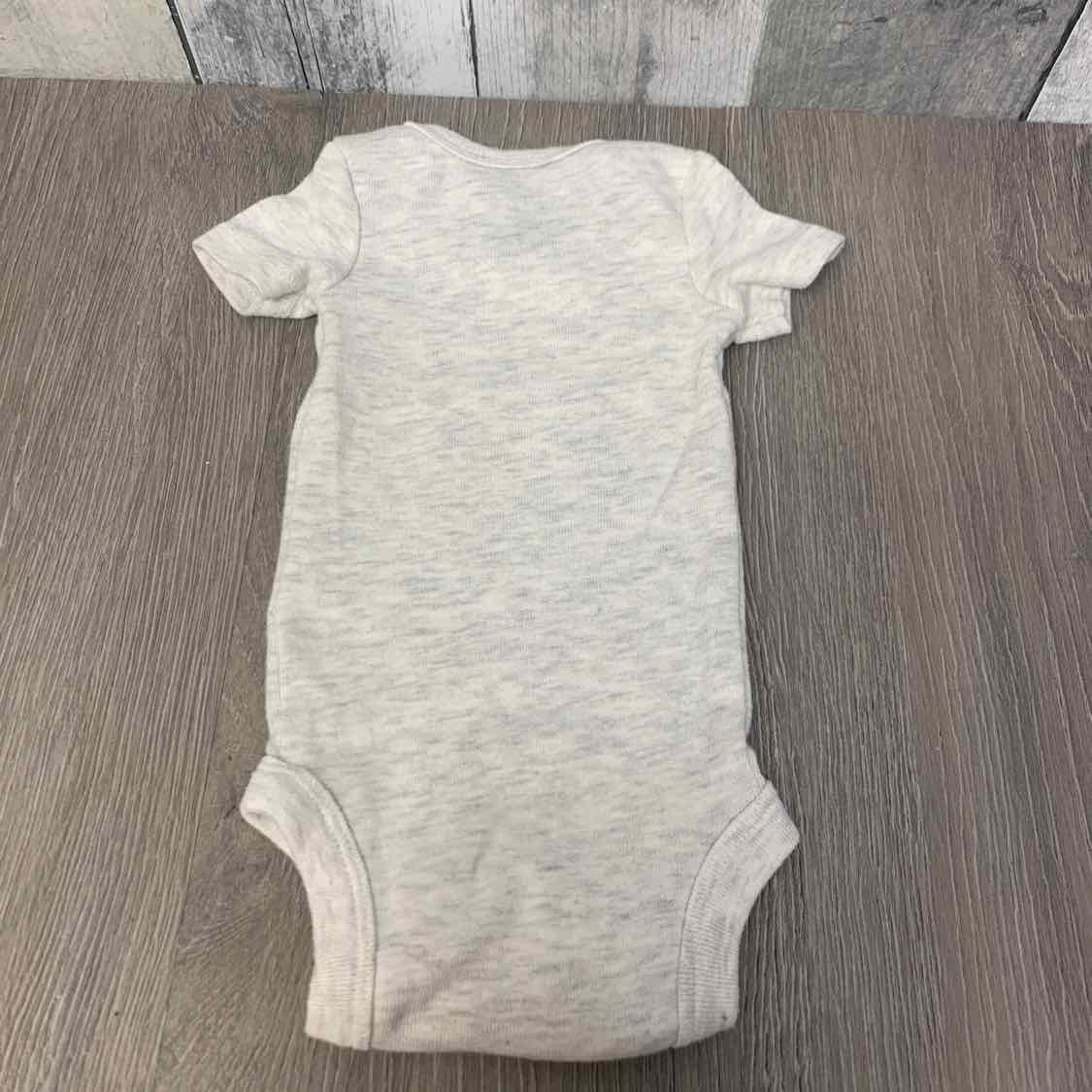 Size Preemie Gray Carter's Bodysuit