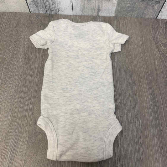 Size Preemie Gray Carter's Bodysuit