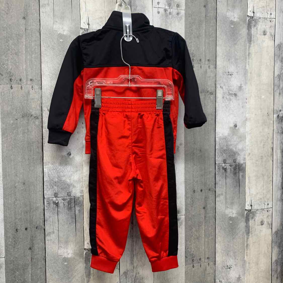 Size 18 Months Red/Black Sport Brand Jacket/Pants