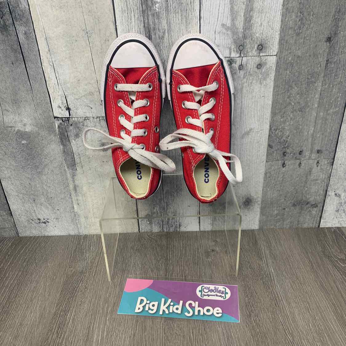 Size 12 Red/White Converse Sneakers