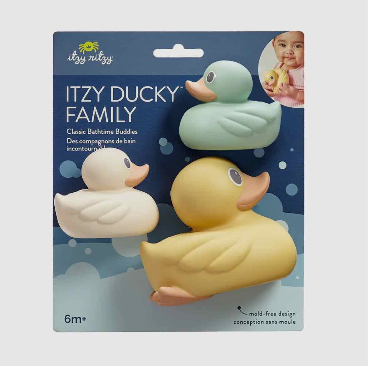Itzy Ritzy Ducky Family Bath Toy