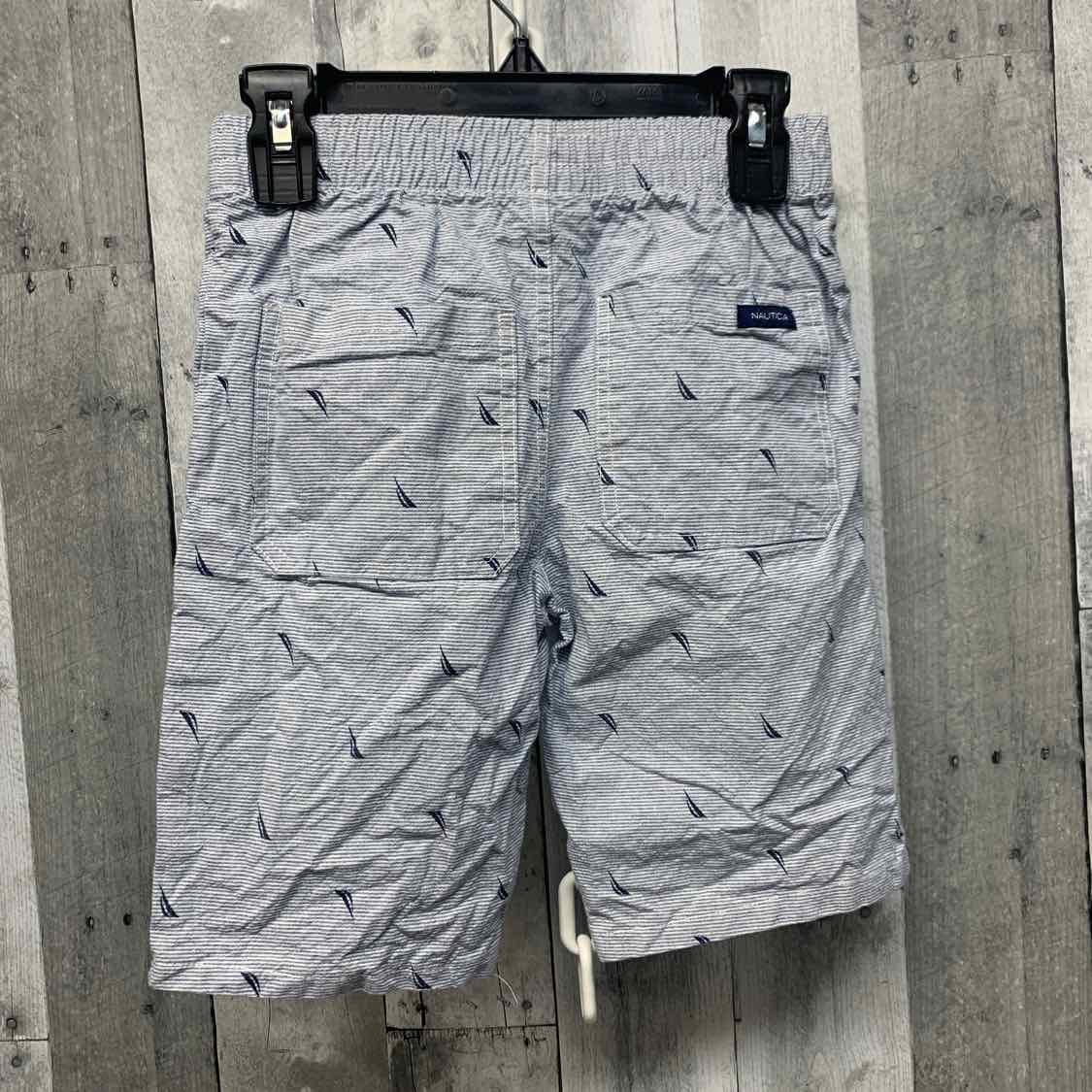 Size 7 Blue Striped Nautica Shorts