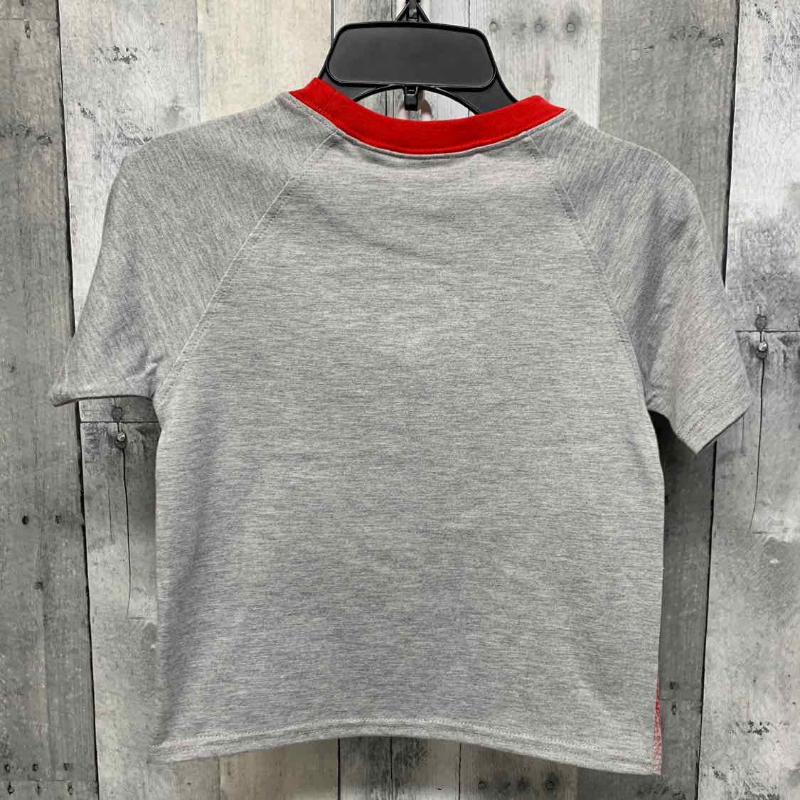 Size 5 Gray/Red Boyz Wear T Shirt