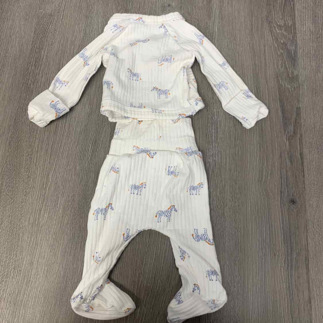 Size Preemie White Print Just One You Shirt/Pants