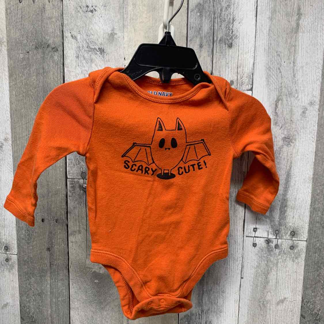 Size 3-6 Months Orange Old Navy Bodysuit