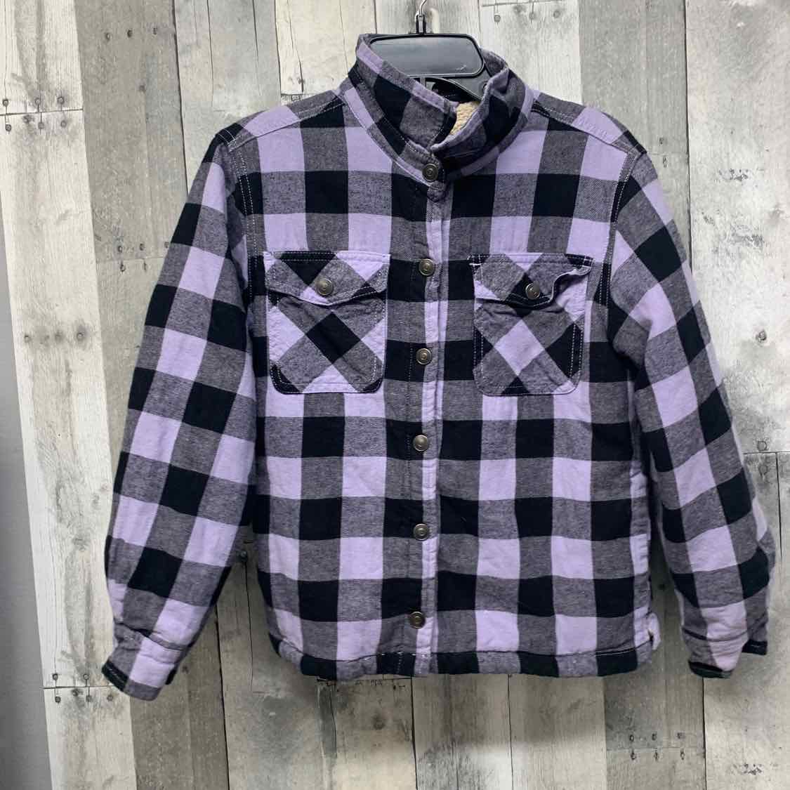 Size Large Purple/Black Bass Pro Shop Heavy Jacket