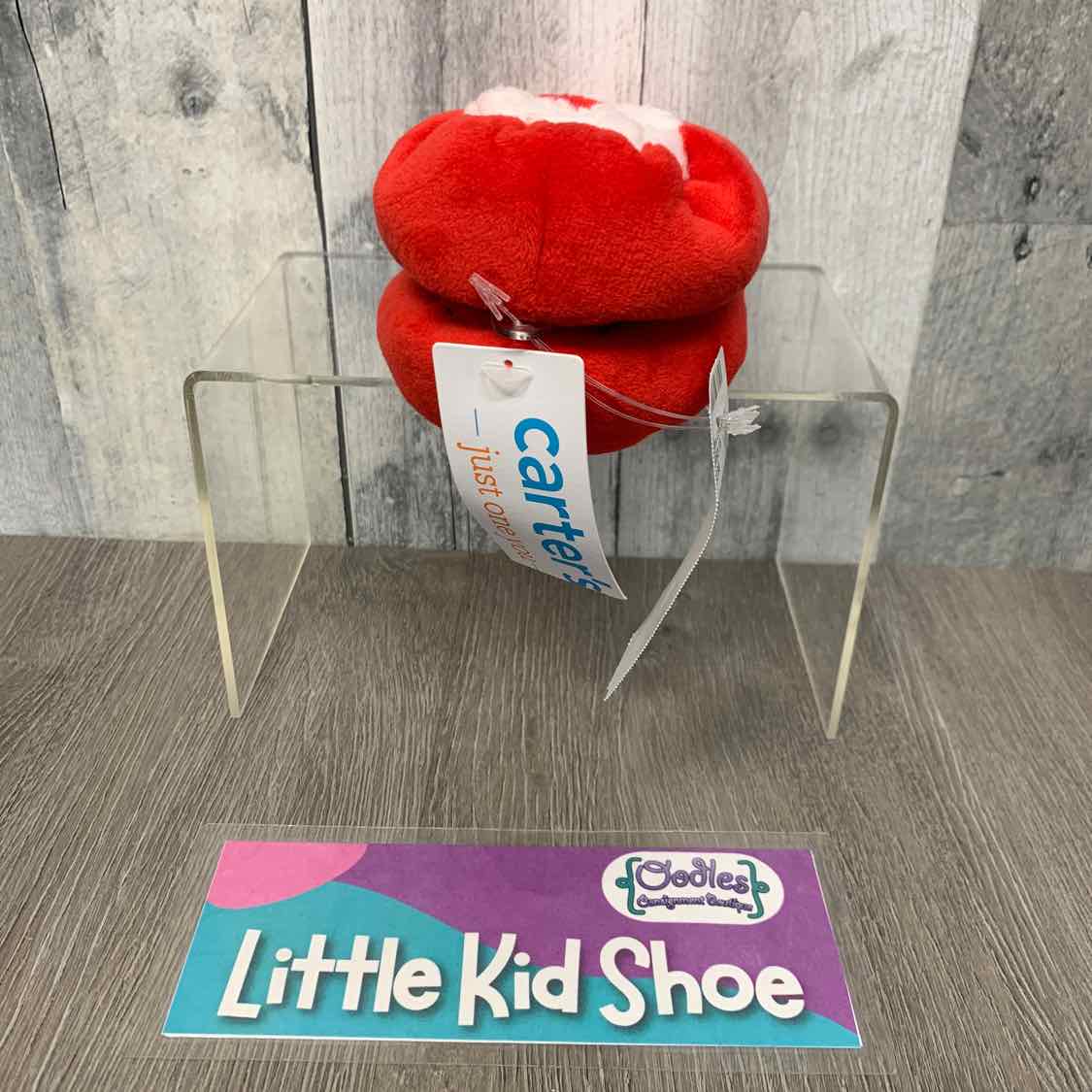 Size 2/3 Red/White Just One You Slippers
