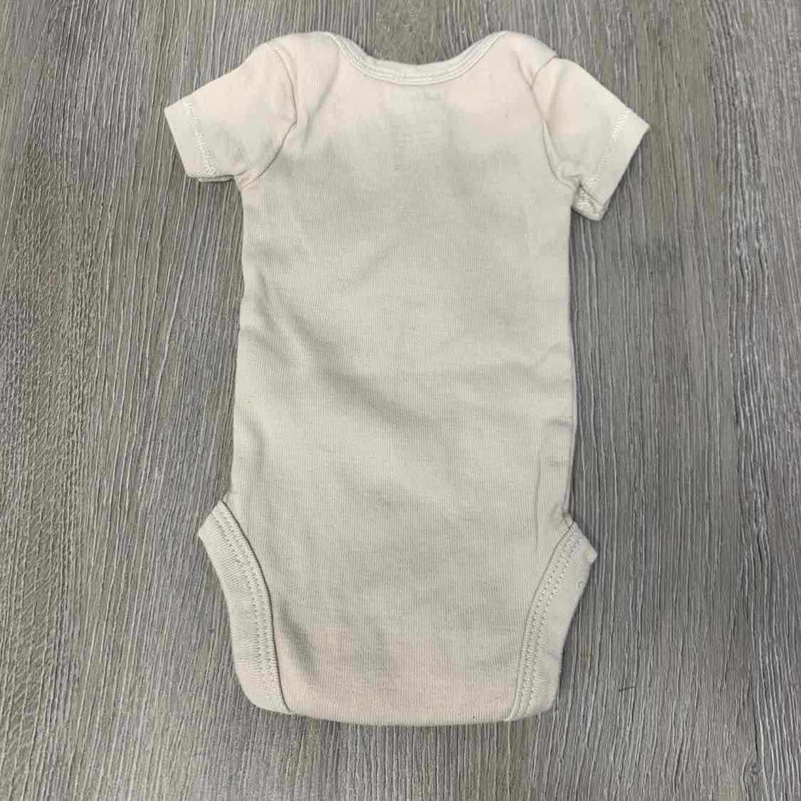 Size Preemie Gray Carter's Bodysuit