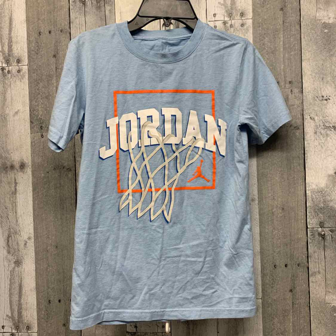 Size Medium Blue Graphic Sport Brand T Shirt