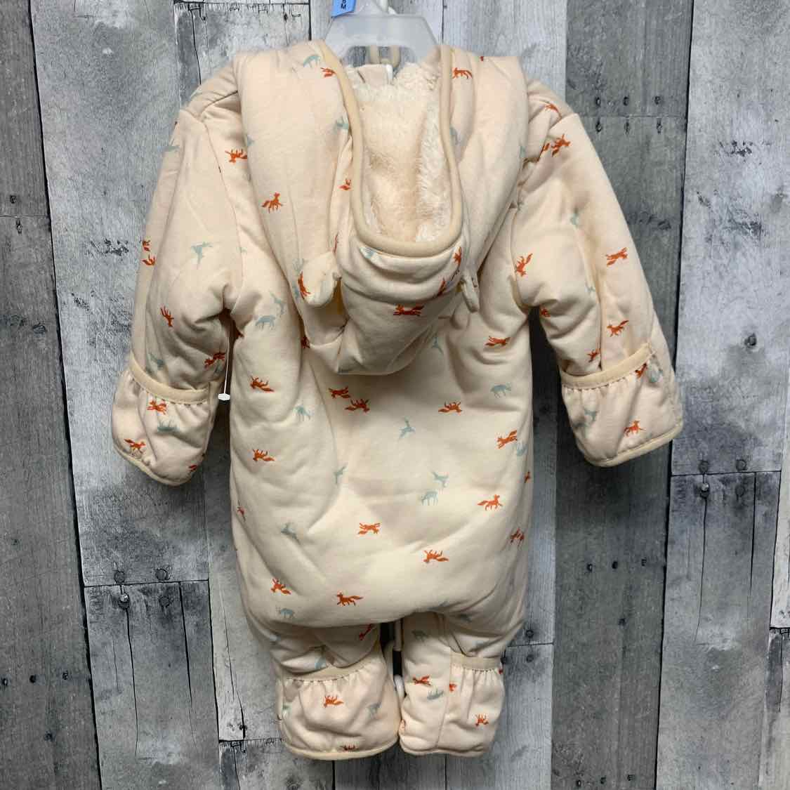 Size 3-6 Months Tan Print Wonder Nation Snow Suit