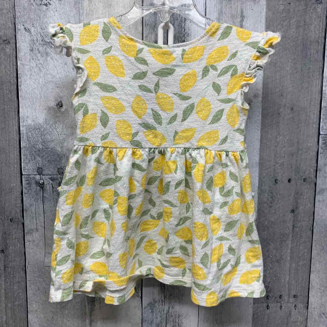 Size 18 Months Yellow/Green Cat & Jack Dress - OodlesCB