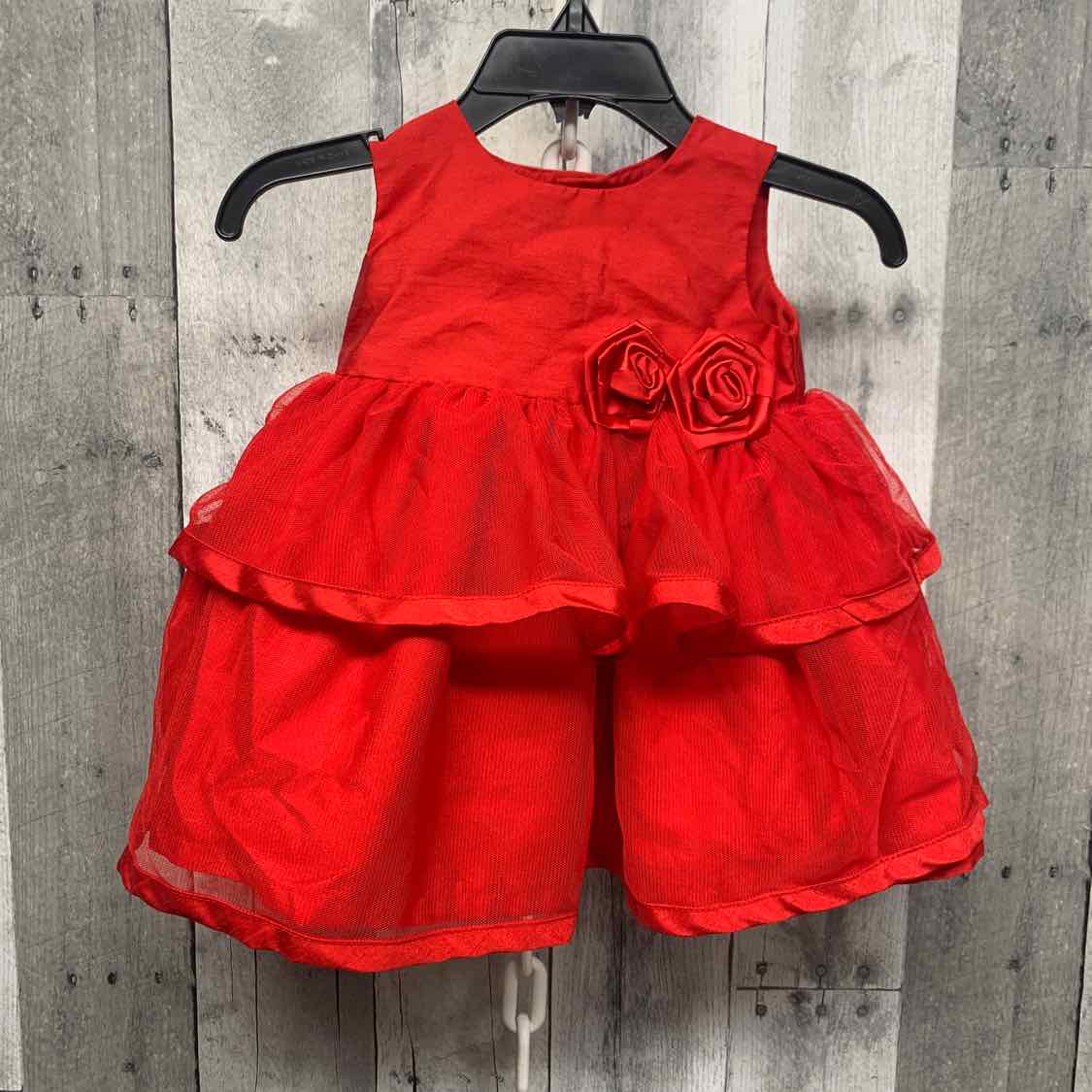 Size 3 Months Red Just One You Dress - Party