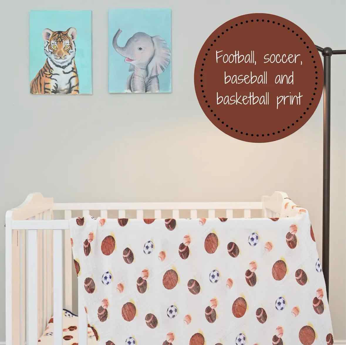 LollyBanks Go Sports! Receiving Blanket