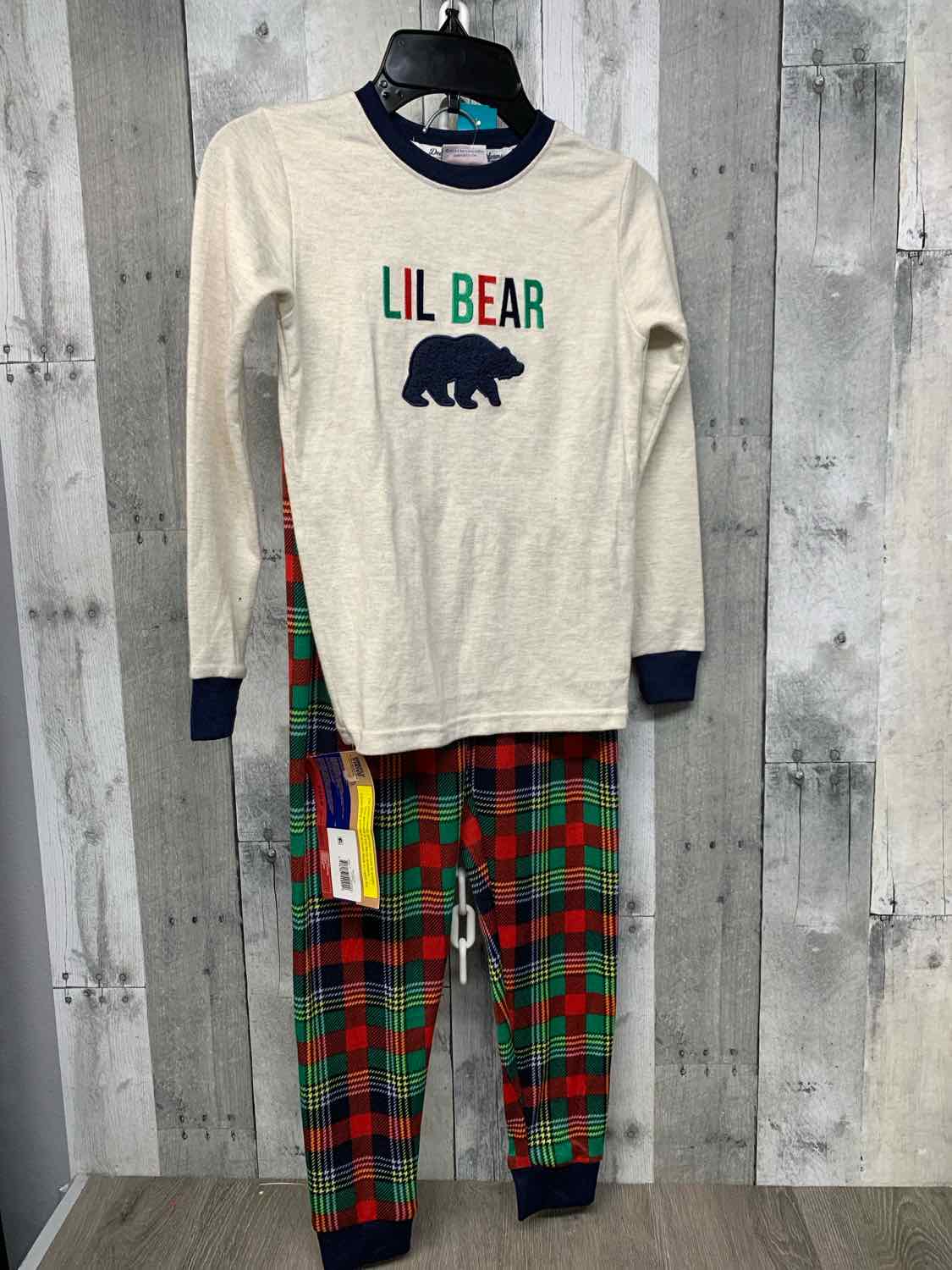 Size 12 Tan/Navy B Brand 2pc PJs