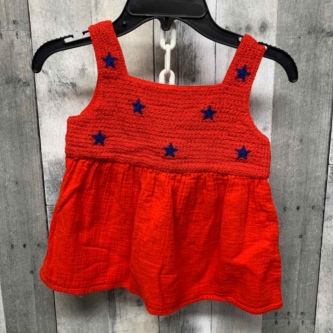 Size 5T Red/Blue Cat & Jack Tank Top