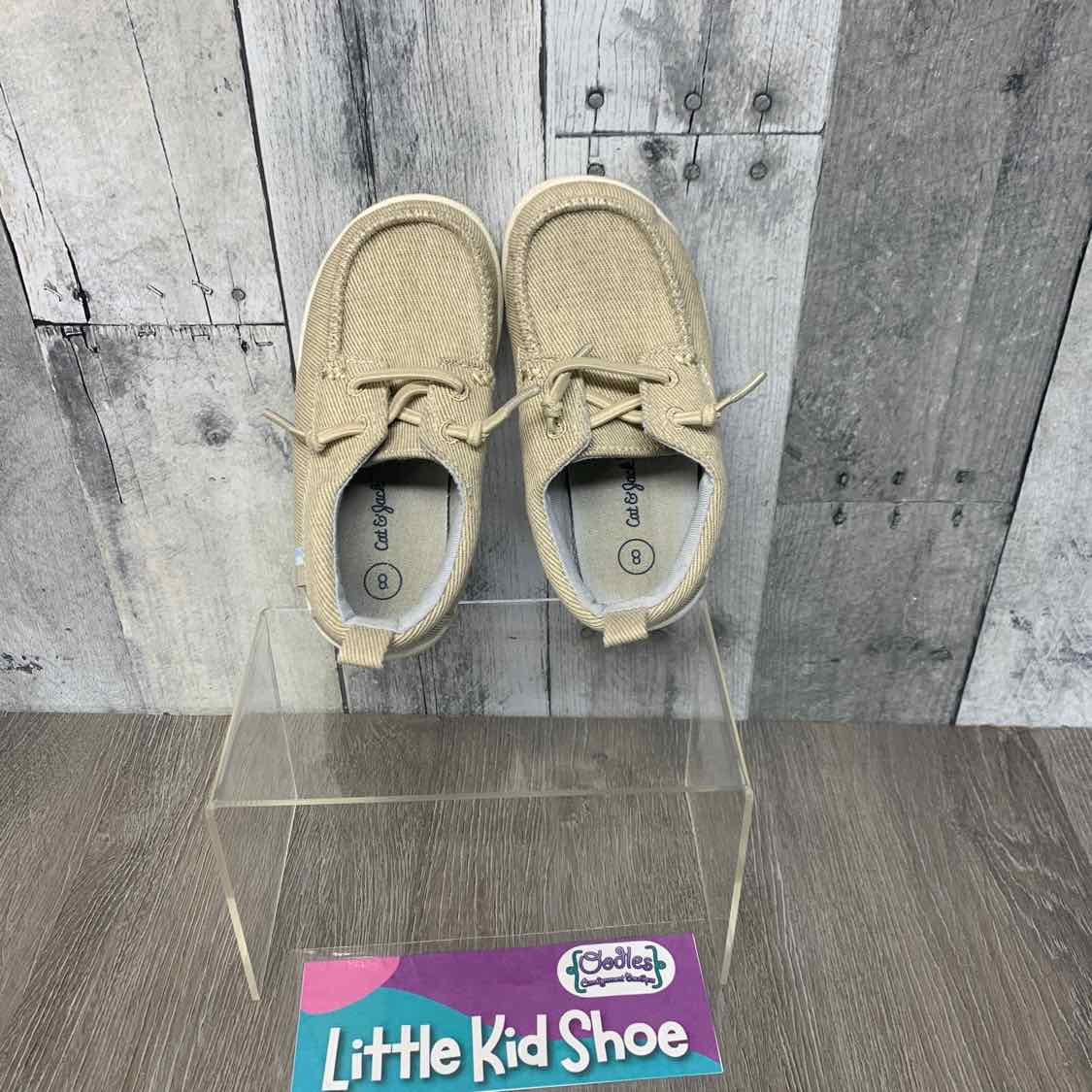 Size 8 Tan Cat & Jack Loafers