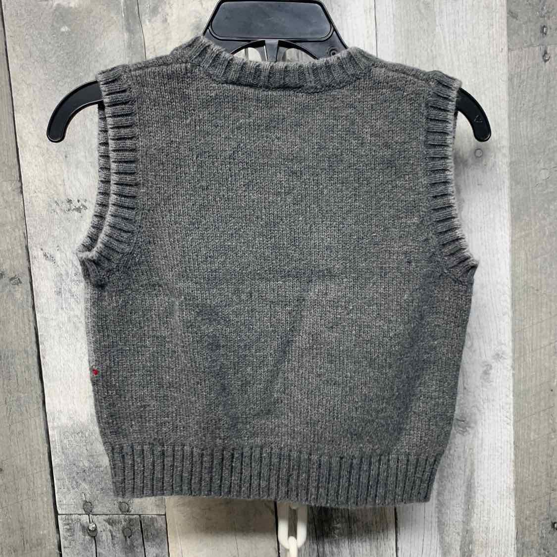Size 18 Months Gray/Red Perfectly Dressed Sweater